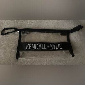 Clear Kendall+Kylie Cosmetic Bag